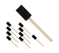 SERUCARY 10 Piezas Cepillo de Pintura Infantil Esponja Dibujo Manual Suministros Didácticos Material Seguro Adecuado para Clases de Arte Interacción Padres, 1 Pulgada