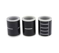 SERUCARY 3 Cinta de Carretera Juguete Cinta de Tráfico Infantil Cinta de Señales Viales Cinta de Juego para Niños Material Papel Fácil de Usar Adecuada, mi