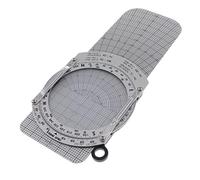 SERUCARY Computadora E6B Circular Instrumento Navegación Conversor Unidades Manual Metálico Adecuada para Exámenes Entrenamiento