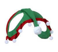 SERUCARY Gorro de Papá Noel para Caballos, Disfraces Ecuestres para Mascotas, Gorro para
