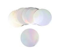 SERUCARY Paquete de 100 Insignias de Película de 7 Cm para Manualidades, Materiales de Arte Y Regalos.