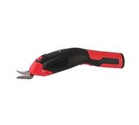 SERUCARY Tijeras Eléctricas Sin Cable Tijeras de Cuero Cizallas de Cizallas Recargables, rojo