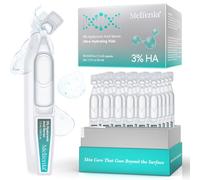 Serum Acido Hialuronico Facial Ultra Hidratante, 3% Ácido Hialurónico Puro Suero Facial Hidratante Cuentagotas para Piel Seca y Sensible, No Graso, Reafirmante Facial Radiante,Antienvejecimiento,60 ML