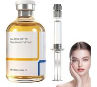 Sérum antiarrugas con salmón. Ampolla de suero de salmón con refinamiento de poros, exfoliación suave e hidratante. Fortalece la barrera cutánea para la cara y el cuerpo. Adecuado para todos los tipos