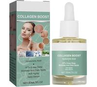 Sérum Antiedad Avanzado de Colágeno Luxevéria, Gotas de Esencia Antiarrugas, Suaviza las Arrugas, Reafirma Intensamente la Piel, Mejora la Elasticidad, para Todo Tipo de Piel