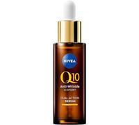 NIVEA Sérum antiedad, antiarrugas con Q10, suaviza las arrugas y previene su nueva creación, serum facial reafirmante con Glycostop, Q10 antiarrugas Experte Dual Action Serum (30 ml)