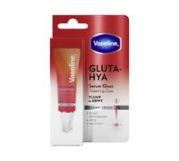 Vaseline Sérum Labial Gluta-Hya Cherry Crush 10ml. Con ácido hialurónico, tripéptido, tecnología Glutaglow y SPF15. Color, volumen y protección. Hidratación al instante y acabado gloss no pegajoso.