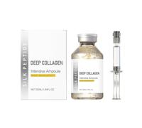 Sérum Colágeno Péptidos De Seda Ampolla Hidratante Rostro Antiedad Mujer | Silk Peptide Deep-Penetrating Collagen Ampoule Serum Para Una Piel Radiante Un Cuidado Diario Profundo Y Revitalizante