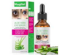 Sérum Contorno de Ojos con Aloe Vera, 30ml, Contorno de ojos antiarrugas mujer, Productos Oftalmológicos, Anti Envejecimiento, Elimina Ojeras, Bolsas Ojos y Arrugas, Adecuado para Hombres y Mujeres