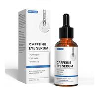 Sérum Contorno Ojos con Acido Hialuronico y Cafeína, Sérum Antiarrugas para Reduce Ojeras, Bolsas y Líneas de Expresión, Formulado para Hombres y Mujeres (30 ml)