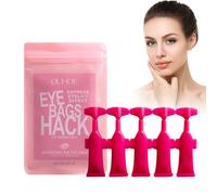 Serum Contorno Ojos Crema para Ojos Hidratante Antiarrugas y Ojeras Crema contorno de ojos de Cuidado Profundo Cuidado de ojo de Rápida Absorción (5 x 1 ml)