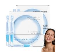 Sérum de ácido hialurónico al 3 % para pieles maduras y secas, ampollas ultrahidratantes de un solo uso, sueros antiedad contra líneas finas, sueros hidratantes profundos (2 unidades)