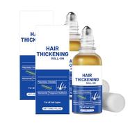 Sérum de crecimiento del cabello de romero Roll On, aceite de romero para el crecimiento del cabello, suero de cuero cabelludo de absorción rápida para adelgazar el cabello, promueve la salud del