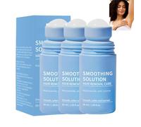 Sérum de depilación de espuma de afeitar y suero contra vellos encarnados con bola de rodillo, para axilas, piernas y cuerpo, calma las imperfecciones, fórmula alisadora con exfoliantes suaves (3