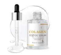 Sérum de Péptidos de Colágeno - Sérum Facial Antienvejecimiento Avanzado Infundido con un 5% de Ácido Hialurónico, Niacinamida y Retinol; Alisa Arrugas y Líneas de Expresión