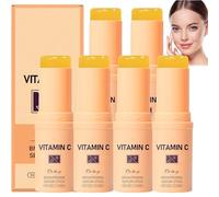 Serum de vitamina C Face Stick Brightening & Hydrating Serum for Dark Spots,Wrinkle Remover for Fine Lines,Even Skin Tone&Under Eye Brightener|Face & Body Balm Stick,Suitable for Skin&Anti-Aging Care