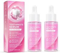Sérum dental sin flúor, pasta dental con nanohidroxiapatita, pasta dental rosa para el cuidado diario del esmalte, sérum fortalecedor dental, aliento fresco