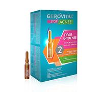 Sérum Facial Anti-acné - Ácido Salicílico y Niacinamida - Seborregulador, Antiinflamatorio, Corrector de Manchas - 10 Ampollas x 2 ml, Gerovital Stop Acnee