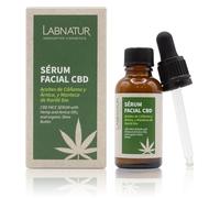 Serum Facial CBD 30ml Labnatur. Aceites de cáñamo y árnica. Hidratante y antioxidante. Favorece la luminosidad de la piel. Producto natural