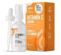 Sérum facial con vitamina C de All Natural Advice con ácido hialurónico y vitamina E - Sérum facial - Cuidado orgánico para la cara - Empresa canadiense respetable 60 ml