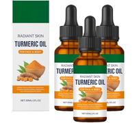 Sérum facial de aceite de cúrcuma, sérum antimanchas e iluminador, aceite aclarador de manchas de cúrcuma, antiedad, para uso diario
