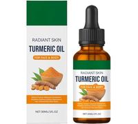 Sérum facial de aceite de cúrcuma, sérum antimanchas e iluminador, aceite aclarador de manchas de cúrcuma, antiedad, para uso diario