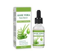 Sérum Facial de Aloe Vera 30 ml - Extractos Naturales de Plantas, Hidrata, Trata el Acné y Repara las Quemaduras Solares | Apto para Piel Sensible, Refrescante y No Graso