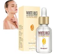 Sérum facial de arroz, antiarrugas iluminador Rice Essence, suero hidratante para la cara, corrector de manchas oscuras, tono de piel uniforme, cuidado diario de la piel para mujeres (1 unidad)