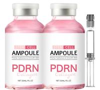 Sérum facial de colágeno PDRN, hidratante y reafirmante para mujeres, sérum hidratante ligero y brillante, esencia diaria para el cuidado de la piel para una piel suave y radiante, 30 ml (2 unidades)