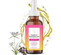 Sérum facial de Cyperus Rotundus, Aceite de Cyperus Rotundus, Solución eficaz para la depilación, Hidrata y calma, Reduce el crecimiento del vello corporal no deseado (1 unidad)