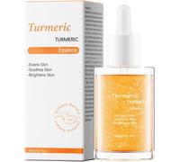 Sérum facial en cápsulas de cúrcuma, sérum iluminador para líneas de expresión y arrugas, hidratante y nutritivo, mejora el tono apagado de la piel