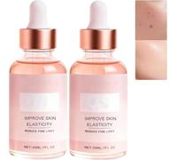 Sérum Facial Iluminador Antiedad 5 en 1, Aceite Esencial Antiedad, Sérum Iluminador, Mejora la Luminosidad de la Piel Apagada para unificar el Tono, Mejora la Elasticidad de la Piel