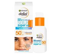 Garnier Delial Super UV Invisible Serum de Uso Diario [Ceramide Protect]. Muy Alta Protección FPS 50+. Sensación ligera. Protección instantánea de la barrera de la piel. Sin perfume. 30 ml