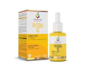Serum facial LUMINADOR con VITAMINA C PROTEGIDA 30 ml, con acción antioxidante e iluminadora