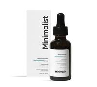 Sérum facial Minimalist con 5% de niacinamida para una piel clara y radiante | Para mujeres y hombres, 30 ml | Sérum de día y noche para pieles secas y sensibles, negro, 30 ml (1er Pack)