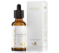 Sérum facial Nanoil 50ml - Para Todo Tipo De Piel, Sérum Antiarrugas, Hidratan E Iluminan, Reduce Líneas de Expresión (Anti-Redness)