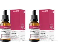 Sérum Facial para Acné y Granos - Tratamiento Anti-Acné de Efecto Inmediato, Elimina Granos e Imperfecciones, Fórmula Dermatológicamente Testada, Resultados en 7 Días - 30ml (Paquete de 2)