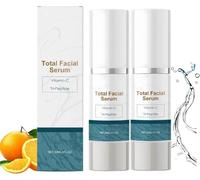 Sérum Facial Total, Sérum Antiedad con Vitamina C, Hidratante y Nutritivo, Mejora la Piel Apagada, Deja la Piel Suave y Confortable