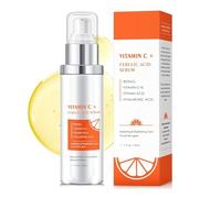 Serum Facial Vitamina C,Suero de Ácido Ferúlico,Suero de Ácido Hialurónico para la cara, Anti Envejecimiento y Luminosidad de la Piel y Anti Arrugas,Eliminador de Manchas Oscuras Suero Facial para