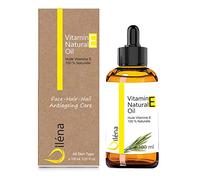 Serum Facial Vitamina E Acción Antiedad y Antiarrugas Contorno Ojos y Labios, Desmaquillante Waterproof, Reparador Uñas y Cutículas, Ultra Hidratante - 100 ml