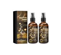 Sérum Fortalecedor Capilar, 2Pack, Extracto de Jengibre y Vitamina E, Hair Growth Spray, Tratamiento Anticaída para Cabello Fino, Estimula el Crecimiento Natural, Densifica y Repara Puntas Abiertas