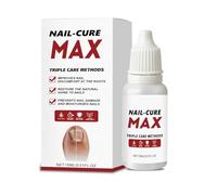 Sérum Hidratante Diario para Uñas NAIL-CURE MAX | Fortalece las uñas frágiles, realza el brillo y simplifica el cuidado | Set de 15 ml para manos y pies