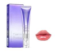 Sérum Labial Rellenador Antiarrugas, Aceite Hidratante para Labios, Bálsamo Labial con Cambio de Color, Minimiza las Líneas de Expresión, Proporciona un Color Translúcido y un Acabado Brillante