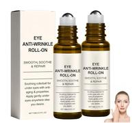 Sérum lifting para arrugas de ojos, Rodillo para ojos para reducir la hinchazón, Sérum facial antiedad para arrugas, Crema lifting, Suaviza las líneas finas y reduce las arrugas, Ojeras (2Piezas)