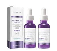 Sérum Mela B3, suero de vitamina B3, corrector de puntos oscuros, suero facial antiedad + 10% niacinamida, suero corrector de tono de piel, reduce las manchas oscuras y las marcas post-acné, suero