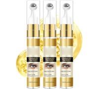 Sérum para el contorno de ojos con ácido hialurónico y extracto de cafeína, sérum para ojeras y bolsas, crema antiedad que ayuda a mantener una apariencia juvenil