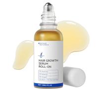 Sérum para el crecimiento del cabello de romero Roll On, Roll-On para reducir la caída del cabello, suero de crecimiento del cabello, suero para el cuero cabelludo, promueve el flujo de oxígeno