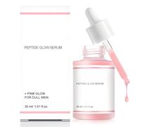 Serum Peptidos Facial, Serum Facial Mujer, Pink Peptide Glow Serums, Peptidos Faciales serum contiene Niacinamida y Colageno, Mejorar la Elasticidad de la Piel, 30ml