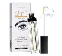 Serum Pestañas Crecimiento,2 en 1 serum de pestaña y ceja,Suero Fortalecedor Y Alargador,suero potenciador de pestañas sin prostaglandina,Estimula Crecimiento,resultados duraderos-7ML