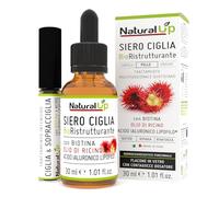 Serum Pestañas Crecimiento con Aceite de Ricino, Aceite de Argán, Aceite de Jojoba y Vitamina E | Fórmula Exclusiva Pestañas y Cejas | Confección Abundante de 30ml | Made in Italy